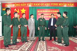 Quân khu kiểm tra, nắm tình hình kết quả đầu tư xây dựng các khu KTQP tại Đoàn KTQP 799